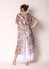 Load image into Gallery viewer, Fiora Silk Top Mocha