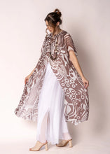 Load image into Gallery viewer, Fiora Silk Top Mocha