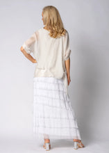 Load image into Gallery viewer, Danika Silk Top Latte