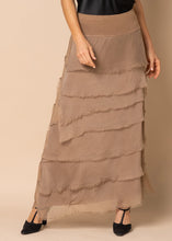 Load image into Gallery viewer, Fifi Silk Skirt Desert