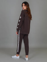 Load image into Gallery viewer, Kate Leopard Star Sweat Truffle