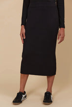 Load image into Gallery viewer, Juno Knit Skirt Onyx