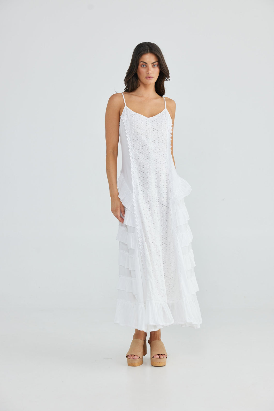 Sadira Dress White