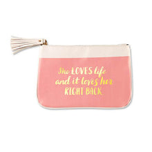 Load image into Gallery viewer, She Loves Life Pouch