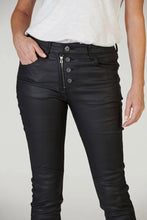 Load image into Gallery viewer, Stevie Jeans Black Coated