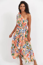 Load image into Gallery viewer, Baja One Shoulder Dress - Tide