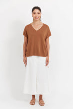 Load image into Gallery viewer, Haiti Tie Knit Top - Tan