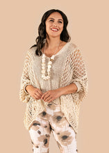 Load image into Gallery viewer, Ally Cotton Knit Top Latte
