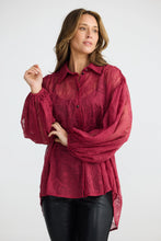 Load image into Gallery viewer, Eden Shirt Red Floral