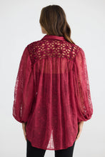 Load image into Gallery viewer, Eden Shirt Red Floral