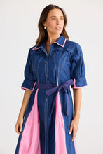 Load image into Gallery viewer, Aubree Dress Navy Pink
