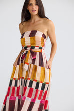 Load image into Gallery viewer, Avalon Dress Painterly Geo