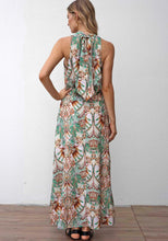 Load image into Gallery viewer, Cocos Palm Print Maxi Skirt