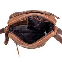 Load image into Gallery viewer, Dalton Leather Vintage Messenger Bag Sandal