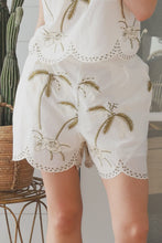 Load image into Gallery viewer, Palm Cove Embroidered Short