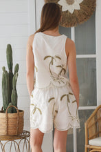 Load image into Gallery viewer, Palm Cove Embroidered Short