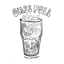 Load image into Gallery viewer, Glass Full Tee White