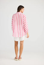Load image into Gallery viewer, Cliffside Shirt – Pink Stripe