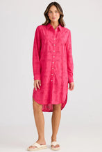 Load image into Gallery viewer, Palm Overshirt Hot Pink