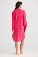 Load image into Gallery viewer, Palm Overshirt Hot Pink