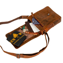 Load image into Gallery viewer, Henry Leather Mini-Messenger Bag Sandal