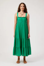 Load image into Gallery viewer, Kenya Tiered Maxi Dress-Green