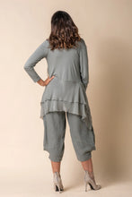 Load image into Gallery viewer, Lina Silk Top GumLeaf