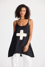 Load image into Gallery viewer, Shakti Singlet Black Linen