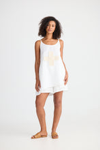 Load image into Gallery viewer, Shakti Singlet White Linen