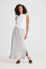 Load image into Gallery viewer, Sicily Skirt Charcoal Fleck