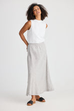 Load image into Gallery viewer, Sicily Skirt Charcoal Fleck