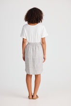 Load image into Gallery viewer, Khari Skirt Charcoal Fleck