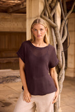 Load image into Gallery viewer, Issa Knit Top Chocolate
