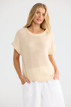 Load image into Gallery viewer, Issa Knit Tee Natural