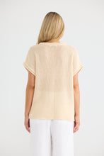 Load image into Gallery viewer, Issa Knit Tee Natural