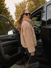 Load image into Gallery viewer, Sherpa Fleece Zip Through