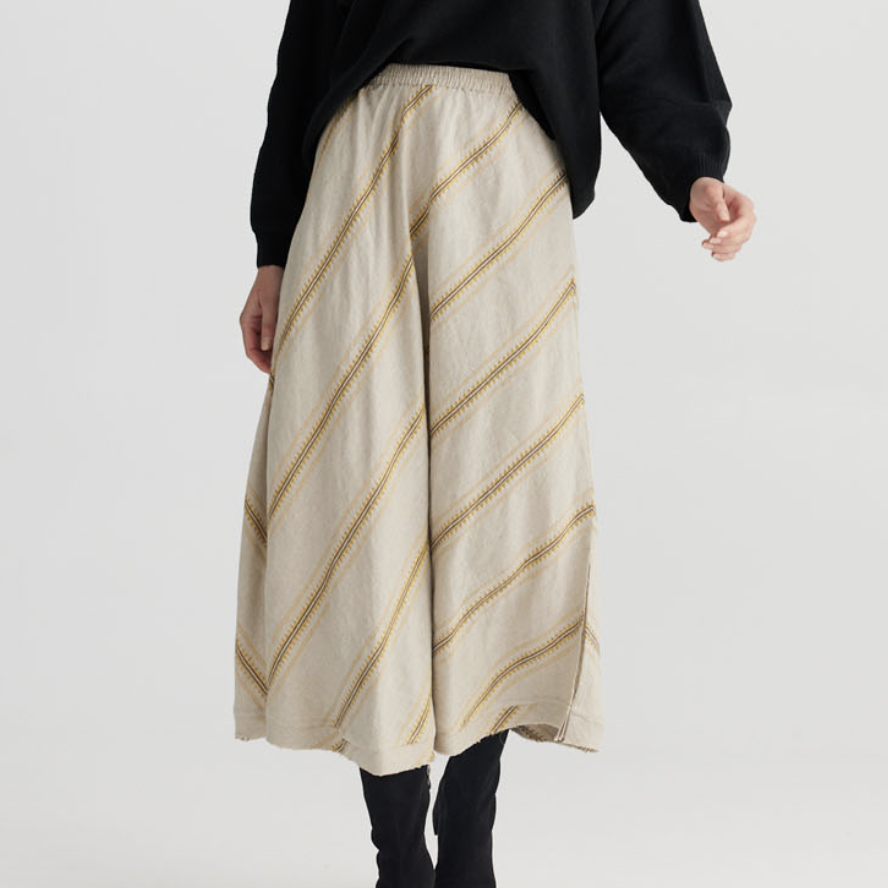 Sicily Skirt Taj Stripe
