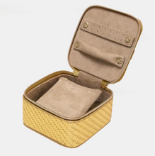 Load image into Gallery viewer, Jewellery Cube - Herringbone Gold