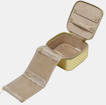 Load image into Gallery viewer, Jewellery Cube - Herringbone Gold