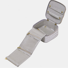 Load image into Gallery viewer, Jewellery Cube - Herringbone Silver