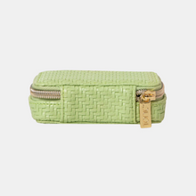 Load image into Gallery viewer, Pill Box - Herringbone Pistachio