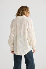 Load image into Gallery viewer, Chantilly Shirt Natural Embroidery