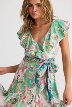 Load image into Gallery viewer, Pia Wrap Dress Paisley Dream