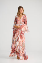 Load image into Gallery viewer, Carly Wrap Dress Nomad Patchwork