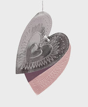 Load image into Gallery viewer, Pink Heart Bunting