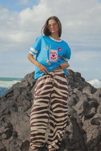 Load image into Gallery viewer, Sidewalk Zebra Linen Pants