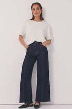 Load image into Gallery viewer, Adele Wide Leg Jean Dark Denim