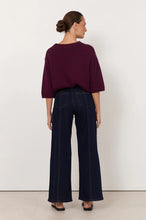 Load image into Gallery viewer, Adele Wide Leg Jean Dark Denim