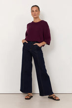 Load image into Gallery viewer, Adele Wide Leg Jean Dark Denim
