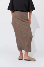 Load image into Gallery viewer, Cadiz Knit Skirt Marle